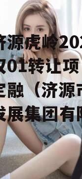 山东济源虎岭2023年债权01转让项目政府债定融（济源市虎岭经济发展集团有限公司）