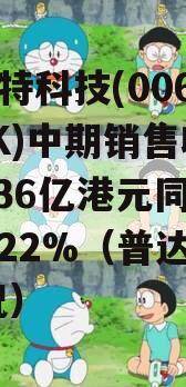 普达特科技(00650.HK)中期销售收入3.36亿港元同比减少22%（普达集团 概况）