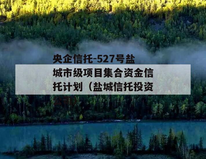 央企信托-527号盐城市级项目集合资金信托计划（盐城信托投资公司）