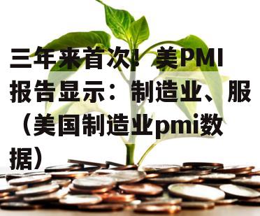 三年来首次！美PMI报告显示：制造业、服（美国制造业pmi数据）