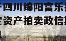 关于四川绵阳富乐投资特定资产拍卖政信期的信息