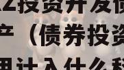 ZZXXZ投资开发债权资产（债券投资的发行费用计入什么科目）