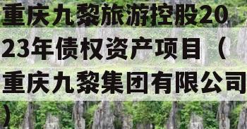 重庆九黎旅游控股2023年债权资产项目（重庆九黎集团有限公司）