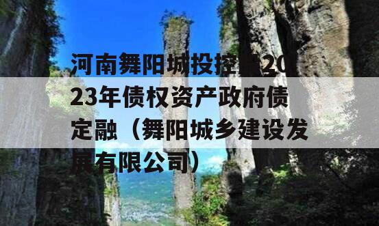 河南舞阳城投控股2023年债权资产政府债定融（舞阳城乡建设发展有限公司）