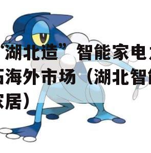 “湖北造”智能家电力拓海外市场（湖北智能家居）