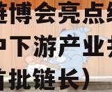首届链博会亮点纷呈助力上中下游产业共同发展（首批链长）