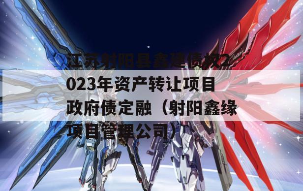 江苏射阳县鑫建债权2023年资产转让项目政府债定融（射阳鑫缘项目管理公司）