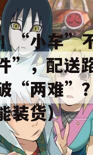 视点丨“小车”不能顶“大件”，配送路上如何打破“两难”？（小车不能装货）