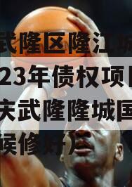 重庆武隆区隆江城市建设2023年债权项目（重庆武隆隆城国际什么时候修好）