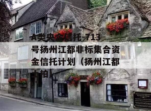 A类央企信托-713号扬州江都非标集合资金信托计划（扬州江都土拍）