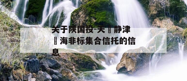 关于陕国投-天‮静津‬海非标集合信托的信息