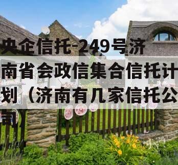 央企信托-249号济南省会政信集合信托计划（济南有几家信托公司）