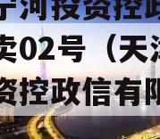天津宁河投资控政信债权拍卖02号（天津宁河投资控政信有限公司）
