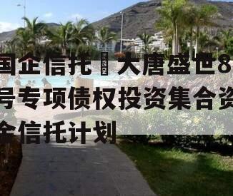国企信托•大唐盛世8号专项债权投资集合资金信托计划