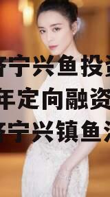 山东济宁兴鱼投资建设2023年定向融资计划（济宁兴镇鱼池）