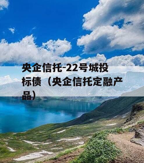 央企信托-22号城投标债（央企信托定融产品）