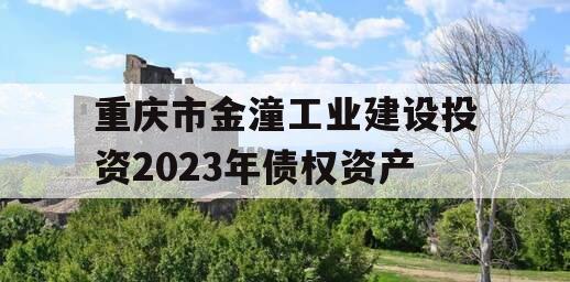 重庆市金潼工业建设投资2023年债权资产