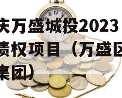 重庆万盛城投2023年债权项目（万盛区城投集团）