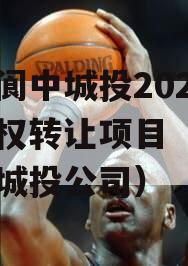 四川阆中城投2023年债权转让项目（四川阆中城投公司）