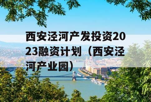 西安泾河产发投资2023融资计划（西安泾河产业园）