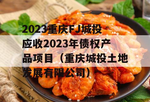 2023重庆FJ城投应收2023年债权产品项目（重庆城投土地发展有限公司）
