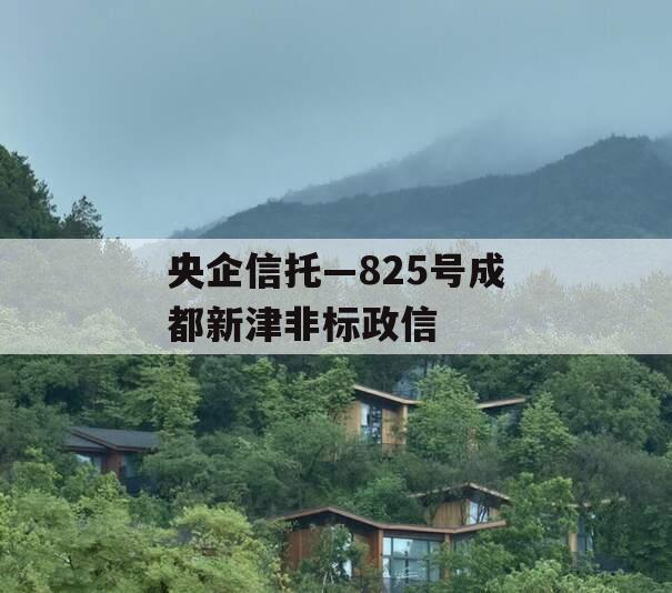 央企信托—825号成都新津非标政信