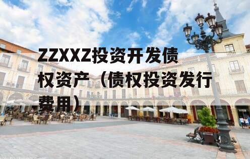 ZZXXZ投资开发债权资产（债权投资发行费用）