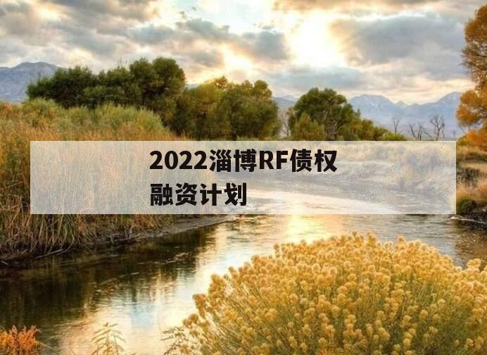 2022淄博RF债权融资计划