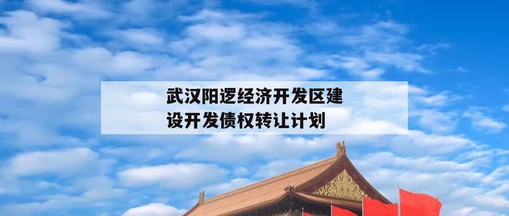 武汉阳逻经济开发区建设开发债权转让计划