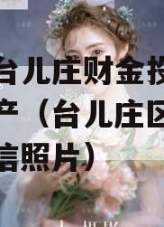 枣庄台儿庄财金投资债权资产（台儿庄区财政局政信照片）