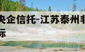 央企信托-江苏泰州非标