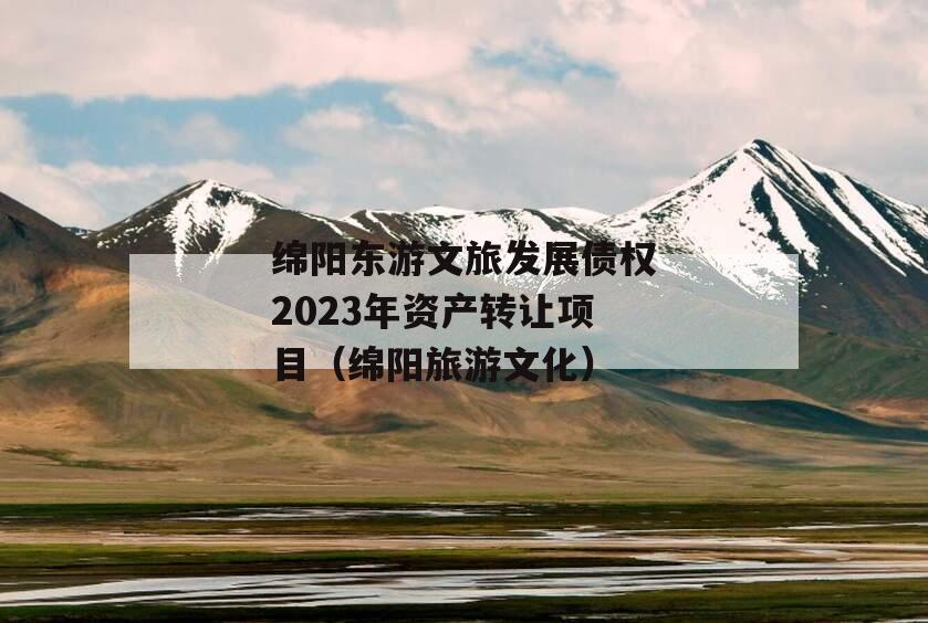 绵阳东游文旅发展债权2023年资产转让项目（绵阳旅游文化）