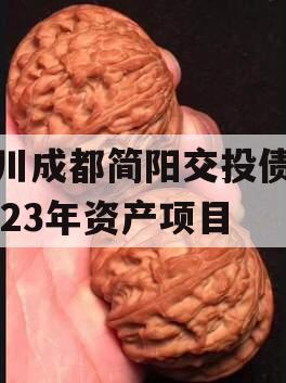 四川成都简阳交投债权2023年资产项目