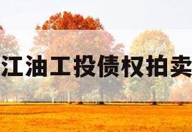 江油工投债权拍卖