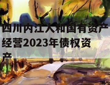 四川内江人和国有资产经营2023年债权资产