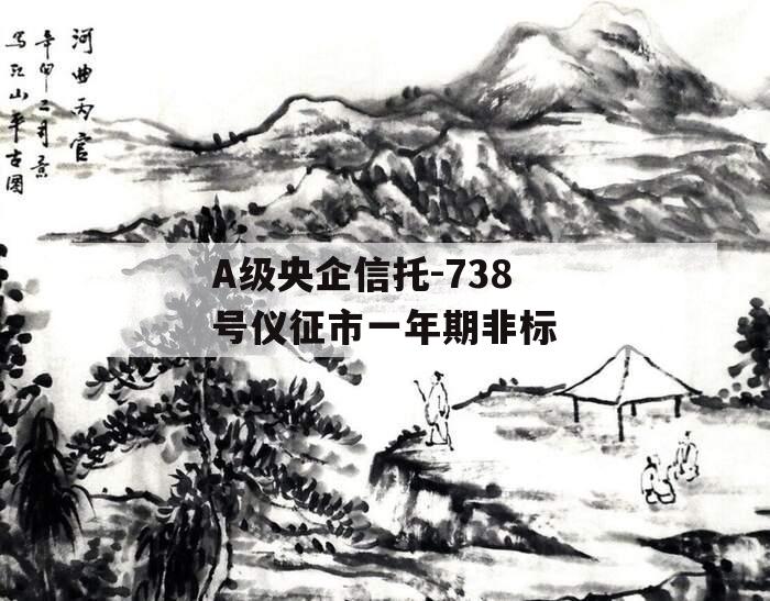 A级央企信托-738号仪征市一年期非标
