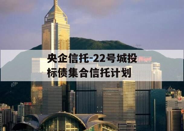 央企信托-22号城投标债集合信托计划