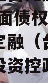 山东枣庄台儿庄财金投资2024面债权资产城投债定融（台儿庄国有资产投资控政信有限公司）