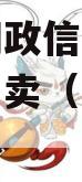 简阳两湖政信山投资债权资产拍卖（四川两湖政信山）