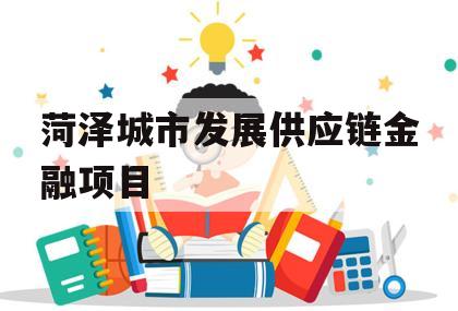 菏泽城市发展供应链金融项目