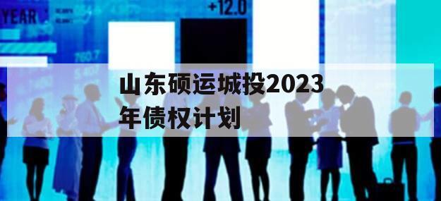 山东硕运城投2023年债权计划