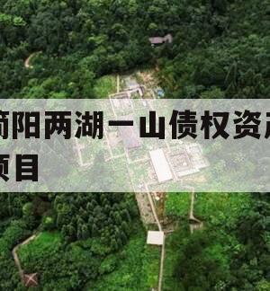 简阳两湖一山债权资产项目