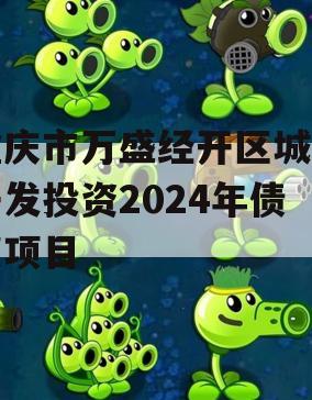重庆市万盛经开区城市开发投资2024年债权项目