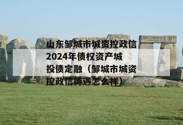 山东邹城市城资控政信2024年债权资产城投债定融（邹城市城资控政信待遇怎么样）