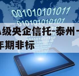 A级央企信托-泰州一年期非标