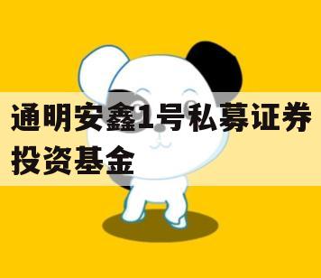 通明安鑫1号私募证券投资基金