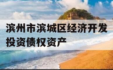 滨州市滨城区经济开发投资债权资产