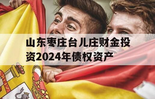 山东枣庄台儿庄财金投资2024年债权资产