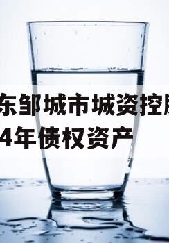 山东邹城市城资控股2024年债权资产