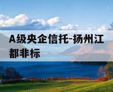 A级央企信托-扬州江都非标